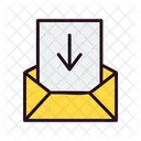 Descargar correo  Icono