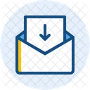 Descargar correo electrónico  Icono