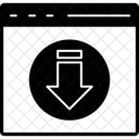 Descargar Datos Flecha Datos Icono