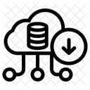 Descargar Nube Base De Datos Icono