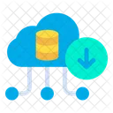 Descargar Nube Base De Datos Icono