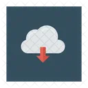 Descargar desde la nube  Icono