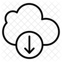 Descargar Nube Base De Datos Icono