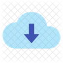Descargar desde la nube  Icono