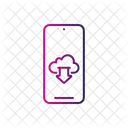 Descargar desde la nube  Icono
