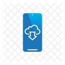 Descargar desde la nube  Icono