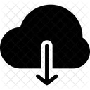 Descargar desde la nube  Icono