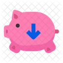 Descargar cerdito  Icono