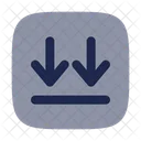 Descargar Twice Square Flecha UI Icono