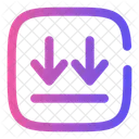 Descargar Twice Square Flecha UI Icono