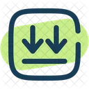Descargar Twice Square Flecha UI Icono
