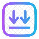 Descargar Twice Square Flecha UI Icono