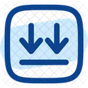 Descargar Twice Square Flecha UI Icono
