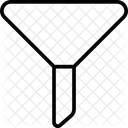 Descendente Filtro Embudo Icono