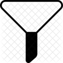 Descendente Filtro Embudo Icono