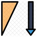 Descendente Ordenar Clasificar Icono