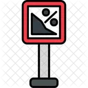Descent Danger Steep Icon