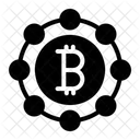 Descentralizado Descentralizacao Dinheiro Digital Ícone
