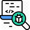 Analise De Codigo Estaticov Localizacao De Bugs Codigo Ícone