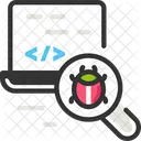 Analise De Codigo Estaticov Localizacao De Bugs Codigo Ícone