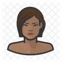 Descolados Mulheres Negras Descolados Preto Icon