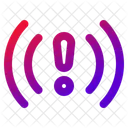 Desconectar Sinal De Alerta Notificacao Ícone