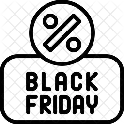 Sexta-feira negra com desconto  Ícone