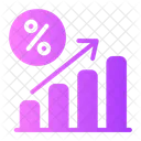 Crescimento De Desconto Desconto Crescimento Ícone