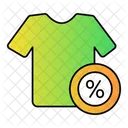 Desconto Em Roupas Vestido Comercio Eletronico Ícone