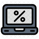 Desconto on-line  Ícone