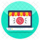 Desconto on-line  Icon