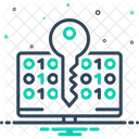 Descriptografia Seguranca Cibernetica Tecnologia Ícone