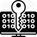 Descriptografia Seguranca Cibernetica Tecnologia Ícone