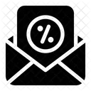 Correo de descuento  Icono