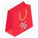 Descuento De Compras Rebajas De Compras Bolsa De Compras Icon