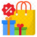 Descuento En Compras Descuento En Compras De Regalos Regalos Icono