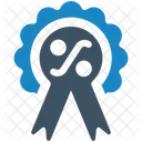 Descuento de interés  Icono