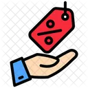 Oferta De Descuento Ahorro Porcentaje Icono