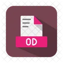 Od Documento Archivo Icono