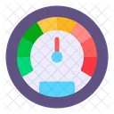 Desempenho Velocimetro Alta Velocidade Ícone