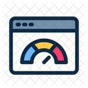 Site Desempenho Velocidade Ícone