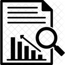 Desempenho Empresarial Relatorio De Negocios Analise De Dados Ícone