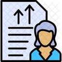 Rendimiento de los empleados  Icono
