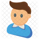 Garoto Avatar Humano Ícone