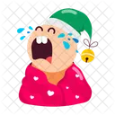 Desenho animado chorando  Ícone