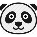 Desenho animado panda  Ícone