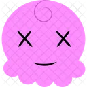 Desenho animado rosa  Ícone