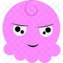 Desenho animado rosa  Ícone