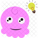 Desenho animado rosa  Ícone
