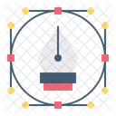 Criativo Design Ancora Ícone